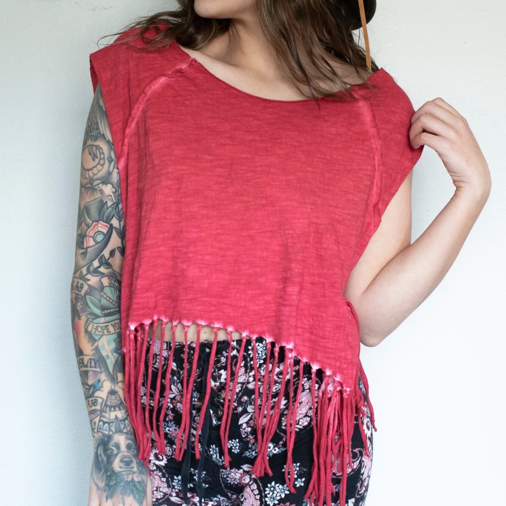 3 for $15 ✨ Ecote Tie Tassel Tee